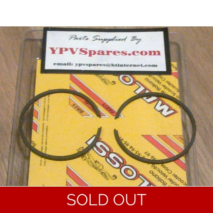 Vespa Ciao/Bravo 46.5mm x 1.5mm b Malossi Piston Rings